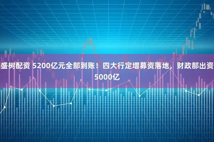 盛树配资 5200亿元全部到账！四大行定增募资落地，财政部出资5000亿